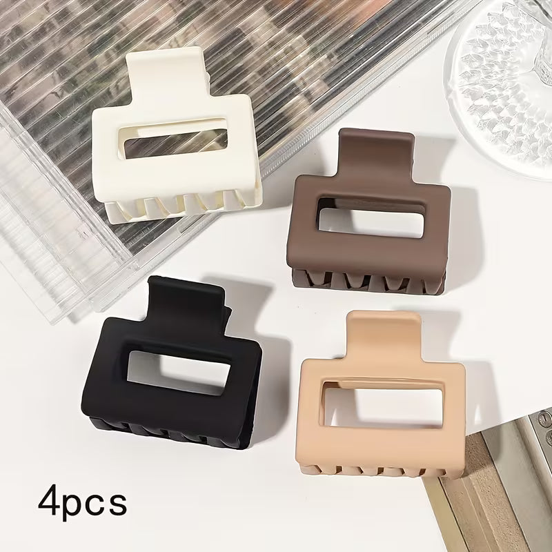 4pcs Sturdy Neutral Clips Set