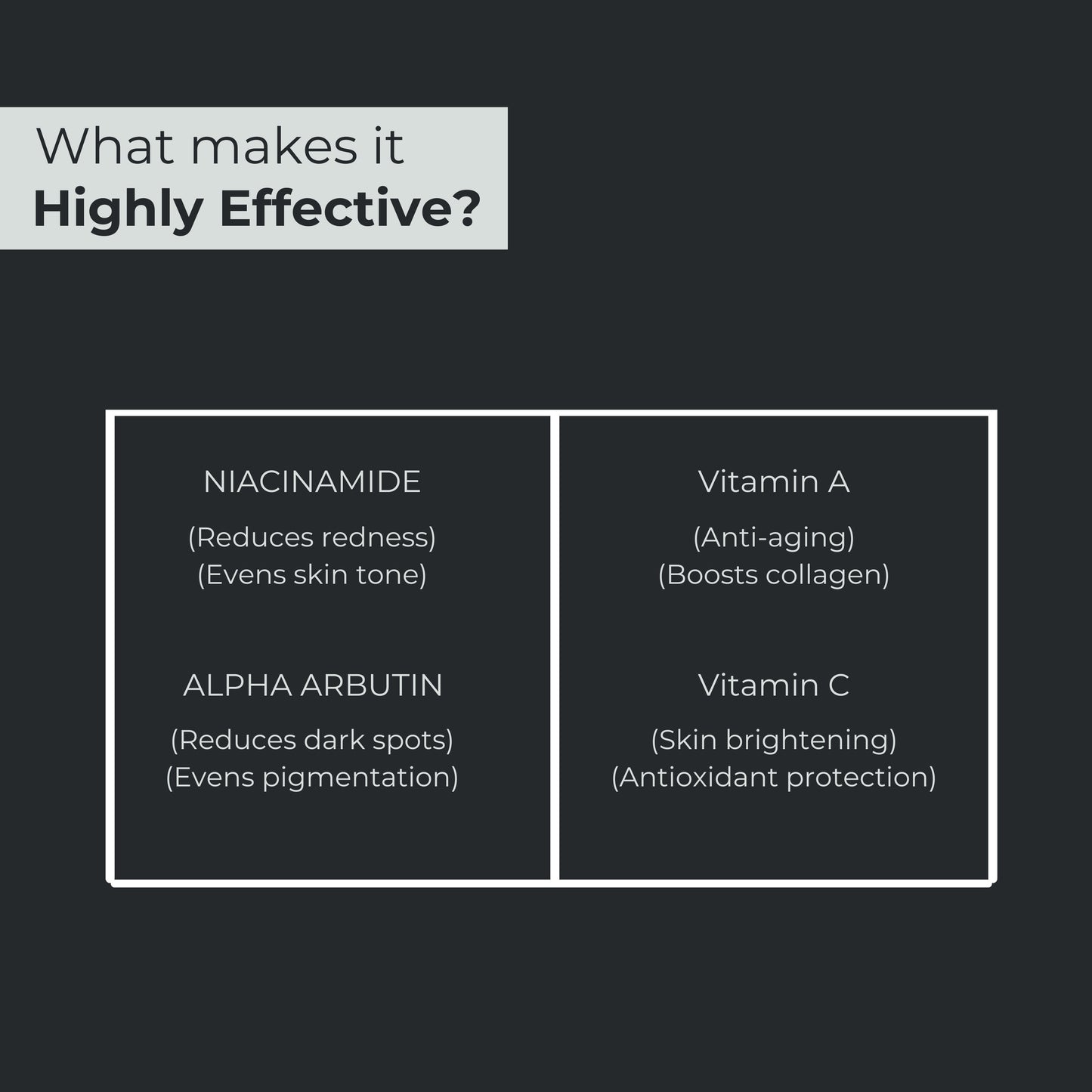 Glow Boosting Serum (Niacinamide + Alpha Arbutin)