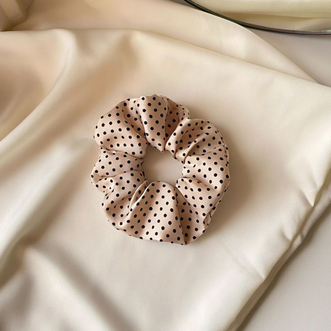 Polka Dot Scrunchie