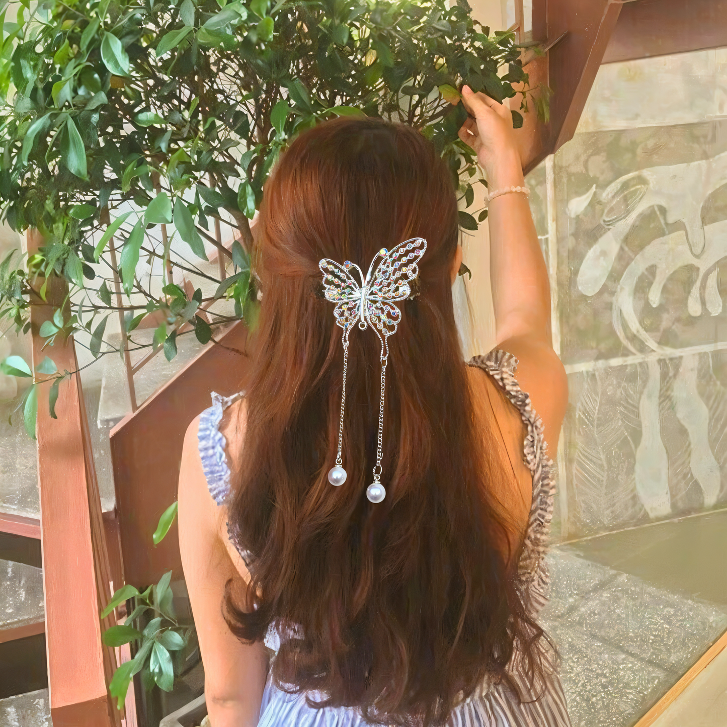 Fairy Butterfly Metal Pin
