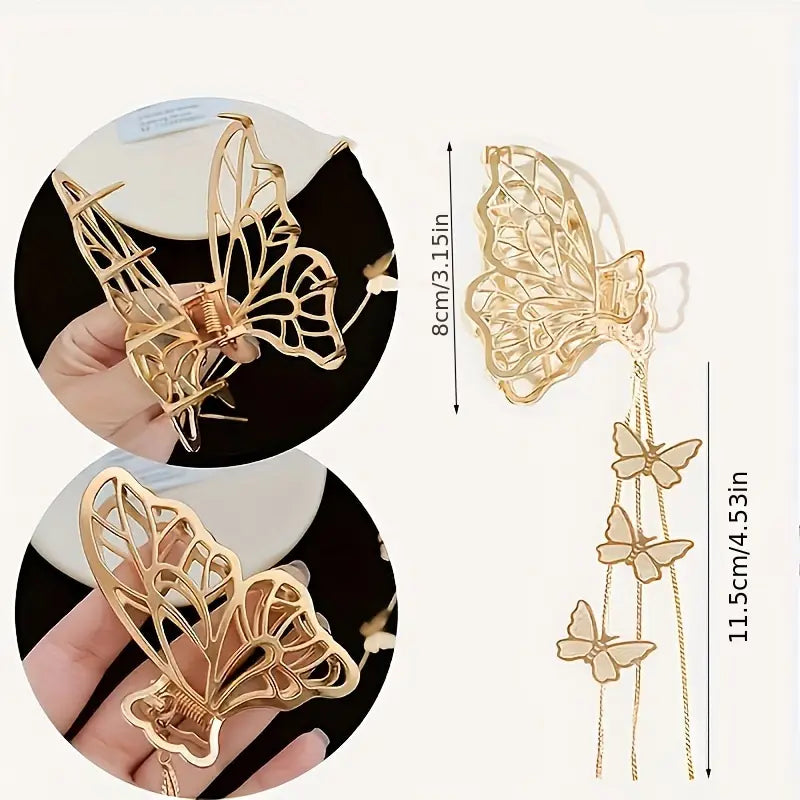 Whimsical Butterfly Hair Clip
