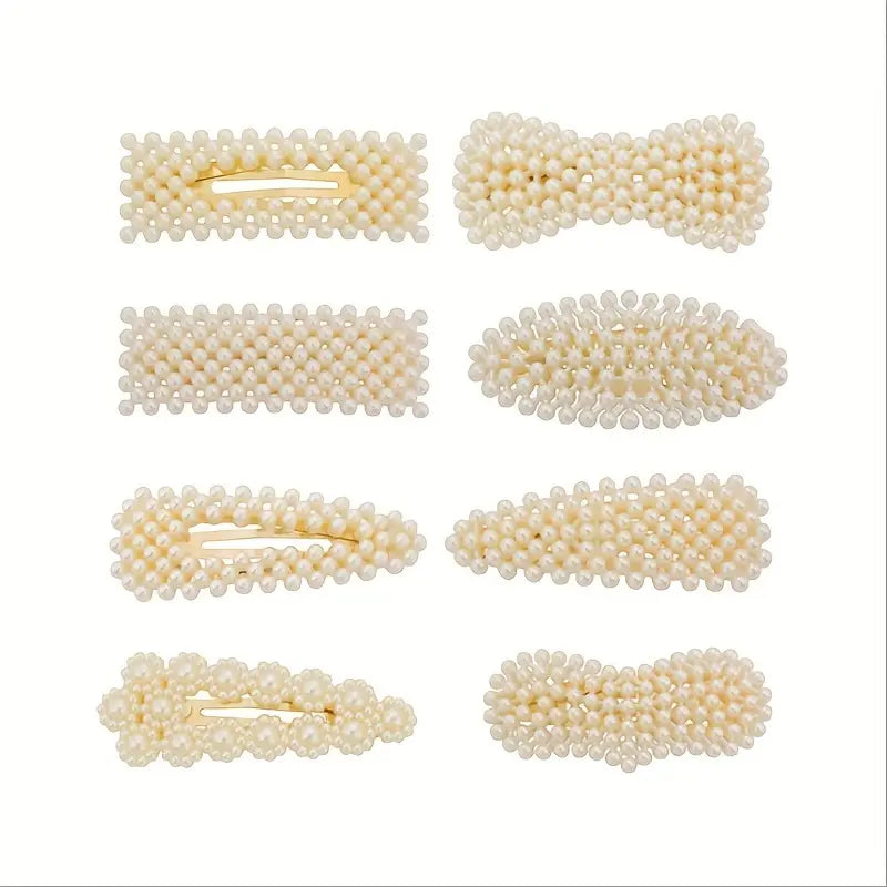 6pcs Pearl Bliss Hairpins Set