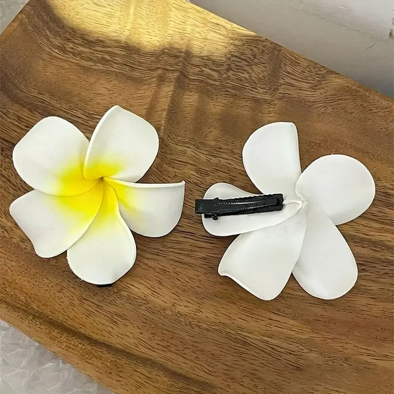 Plumeria Flower Hair Pin (PAIR)