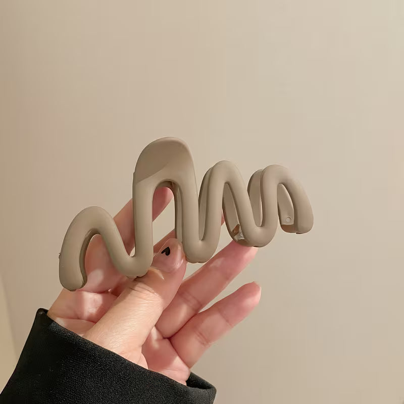 4pcs Wavy Twist Clips Set
