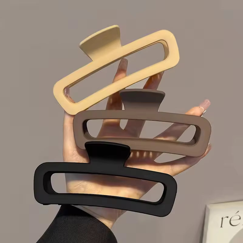 4pcs Rectangle Hair Claws