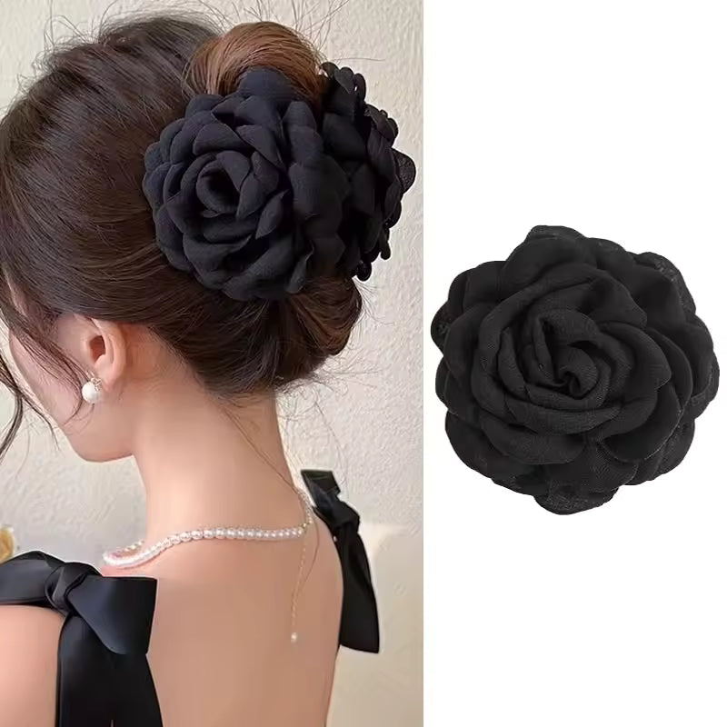 Rose Hair Clip