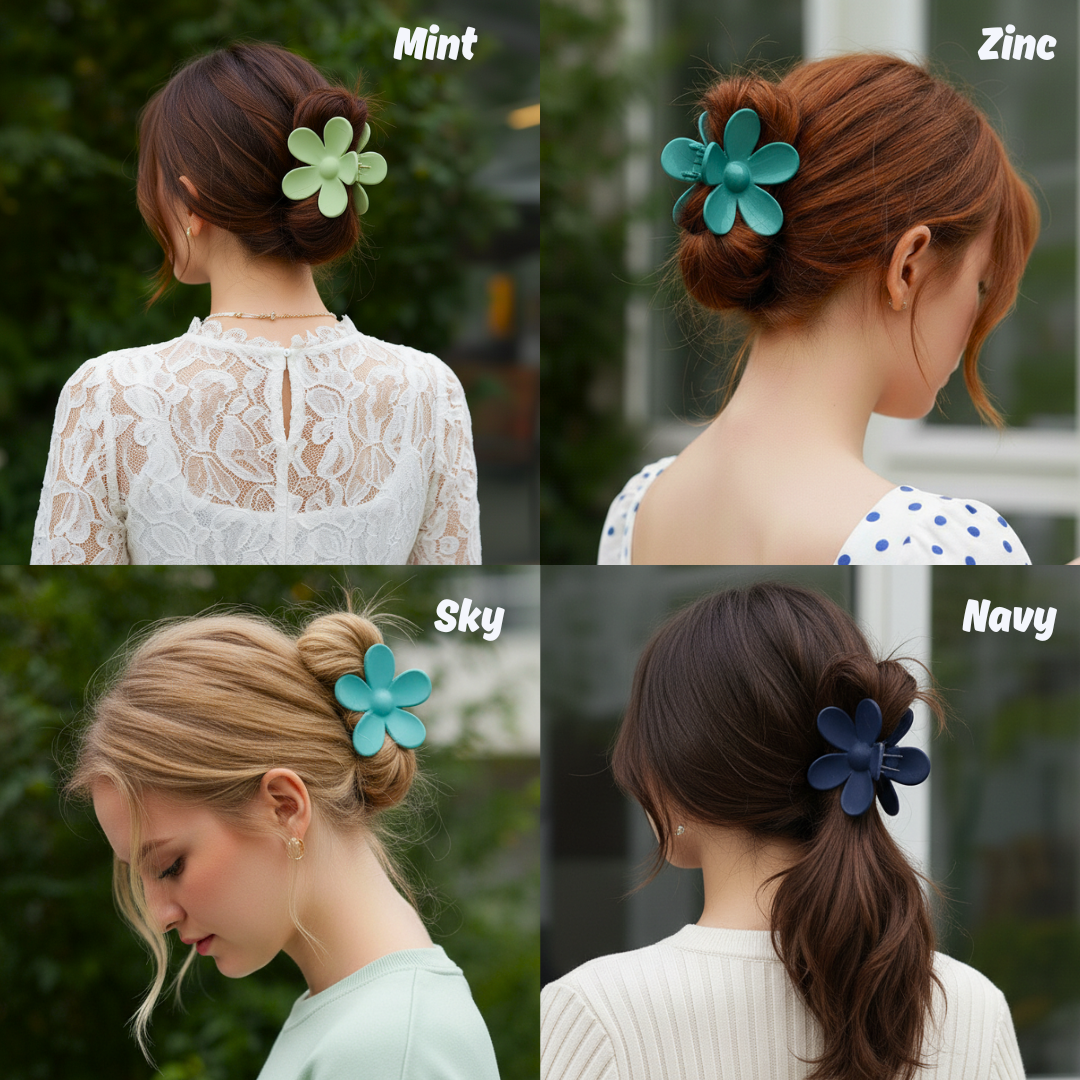 Blossom Flower Hair Claw