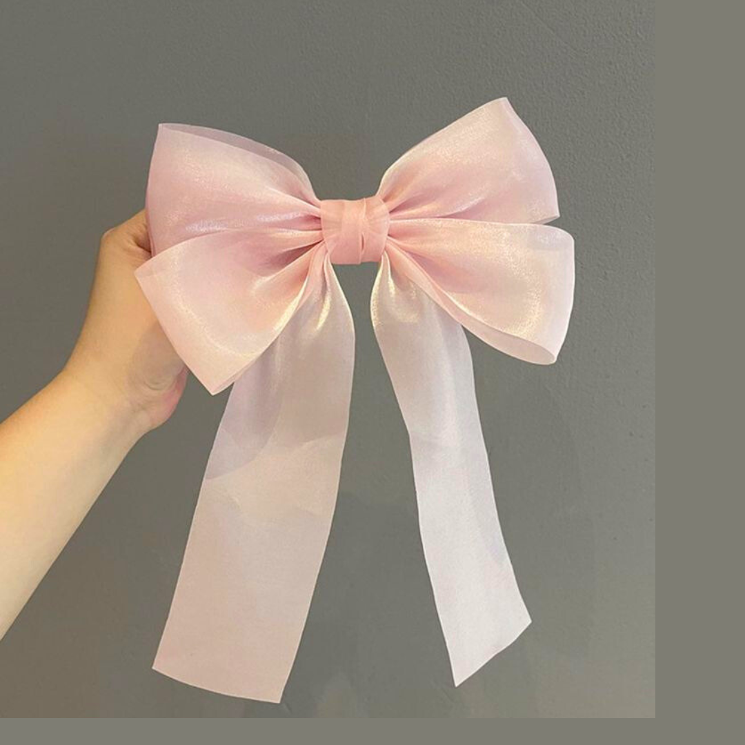3pcs Feel Good Pastel Bow Clips Set