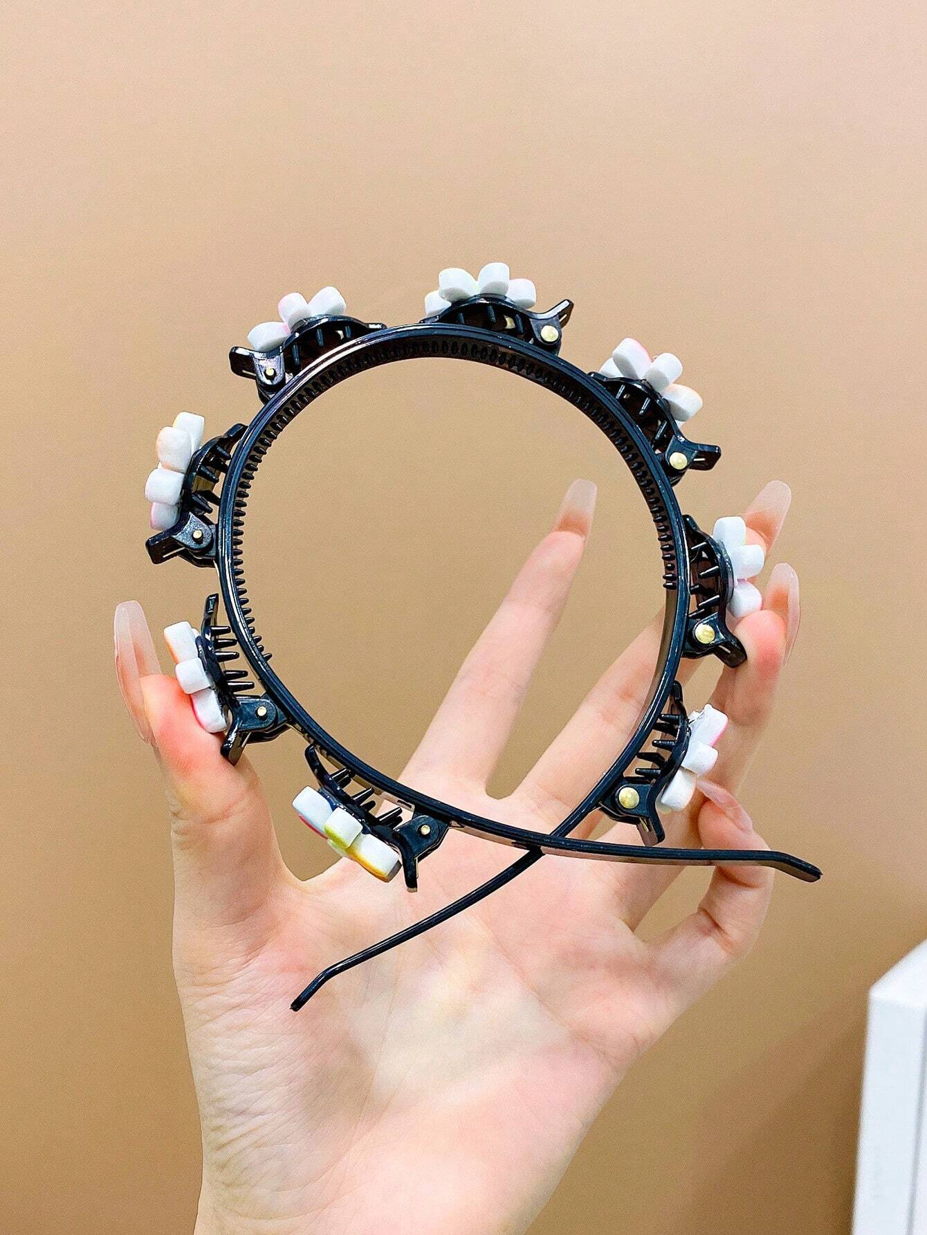 Floral Braided Hairbands