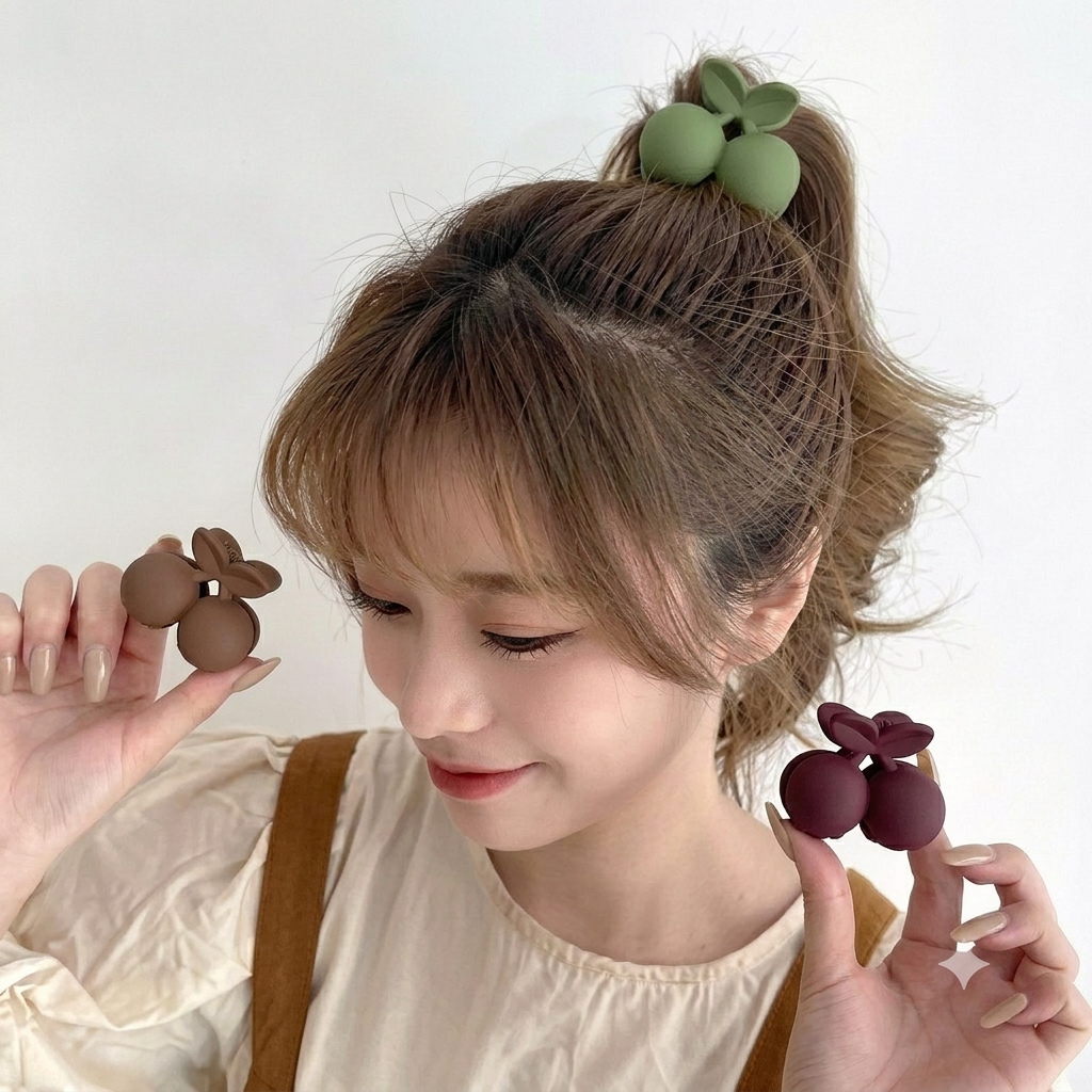 Cute Cherry Hair Clip