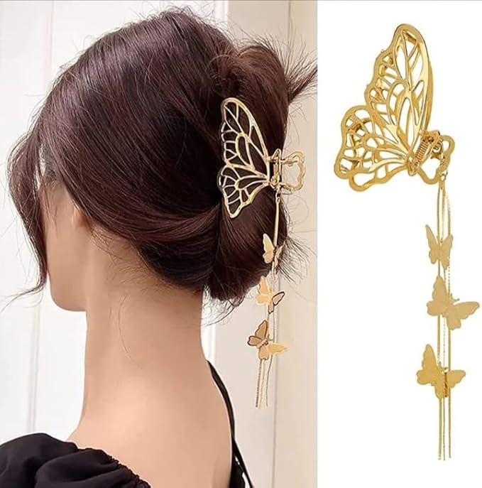 Whimsical Butterfly Hair Clip