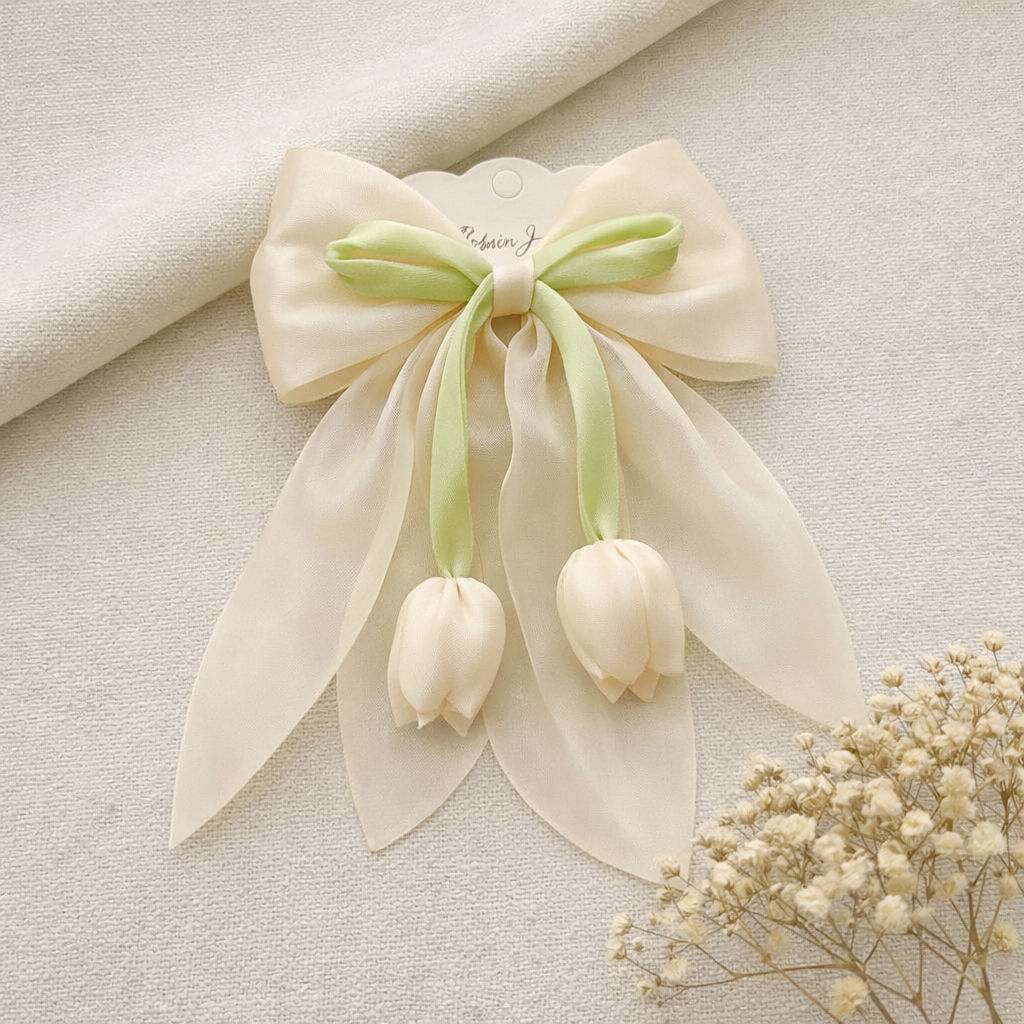 Pretty Tulip Hair Bow
