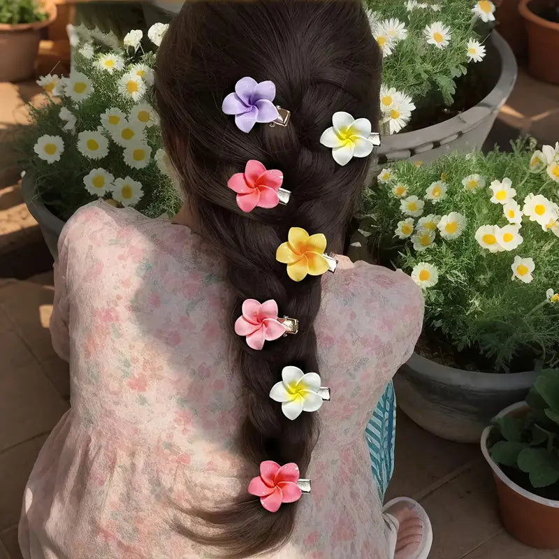 Cute Hair Clips Card for Girls