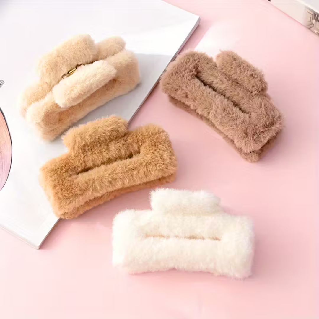 Rectangular Furry Clips