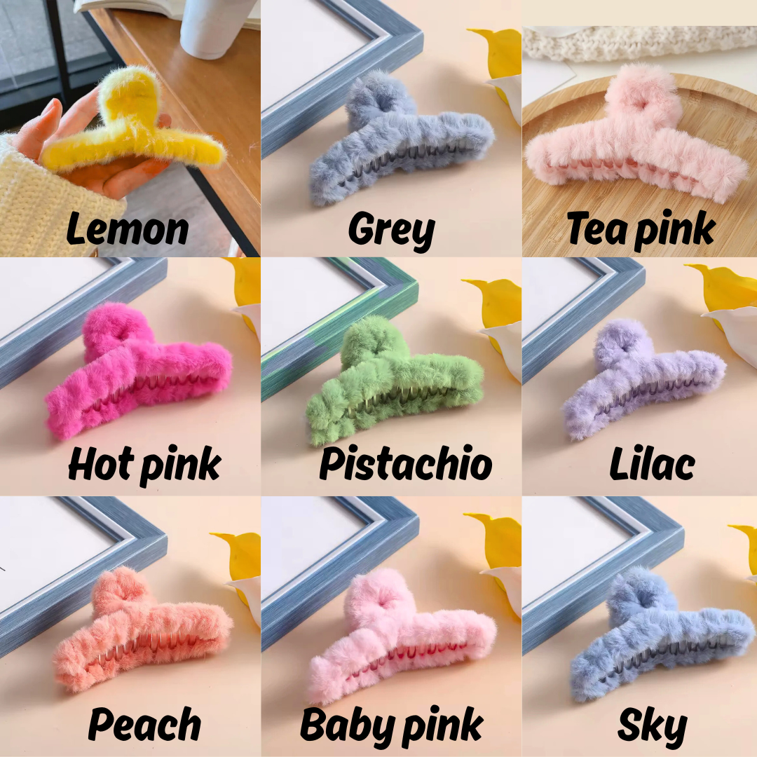 Furry Claw Clips