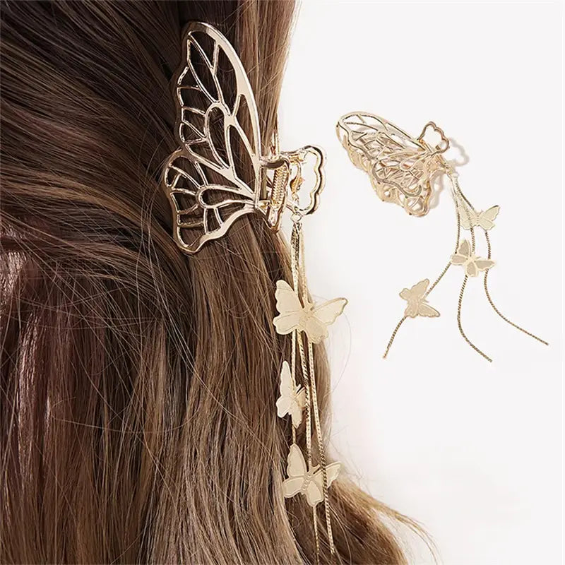 Whimsical Butterfly Hair Clip
