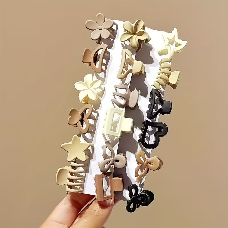 10pcs Mix Daily Wear Small Clips