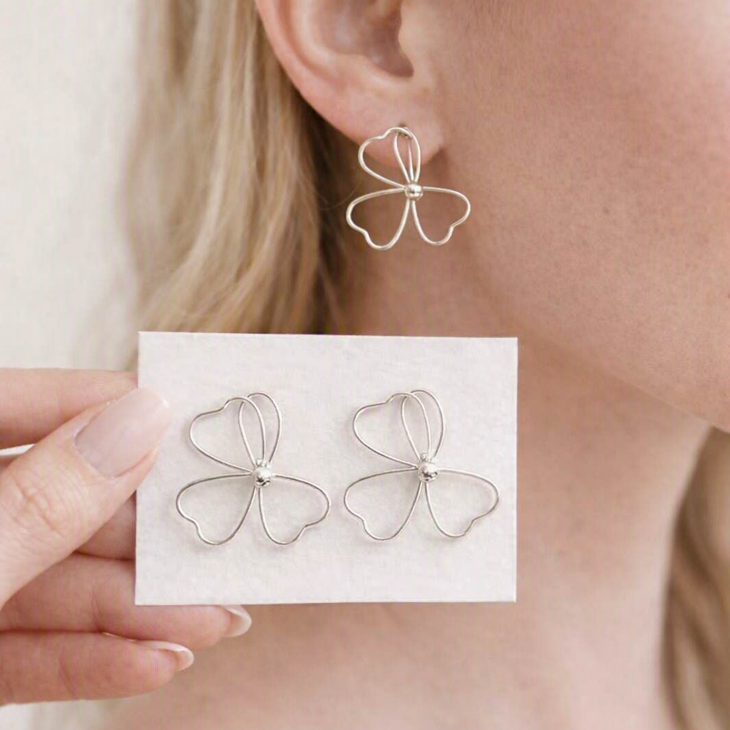 Sleek Bloom Earings