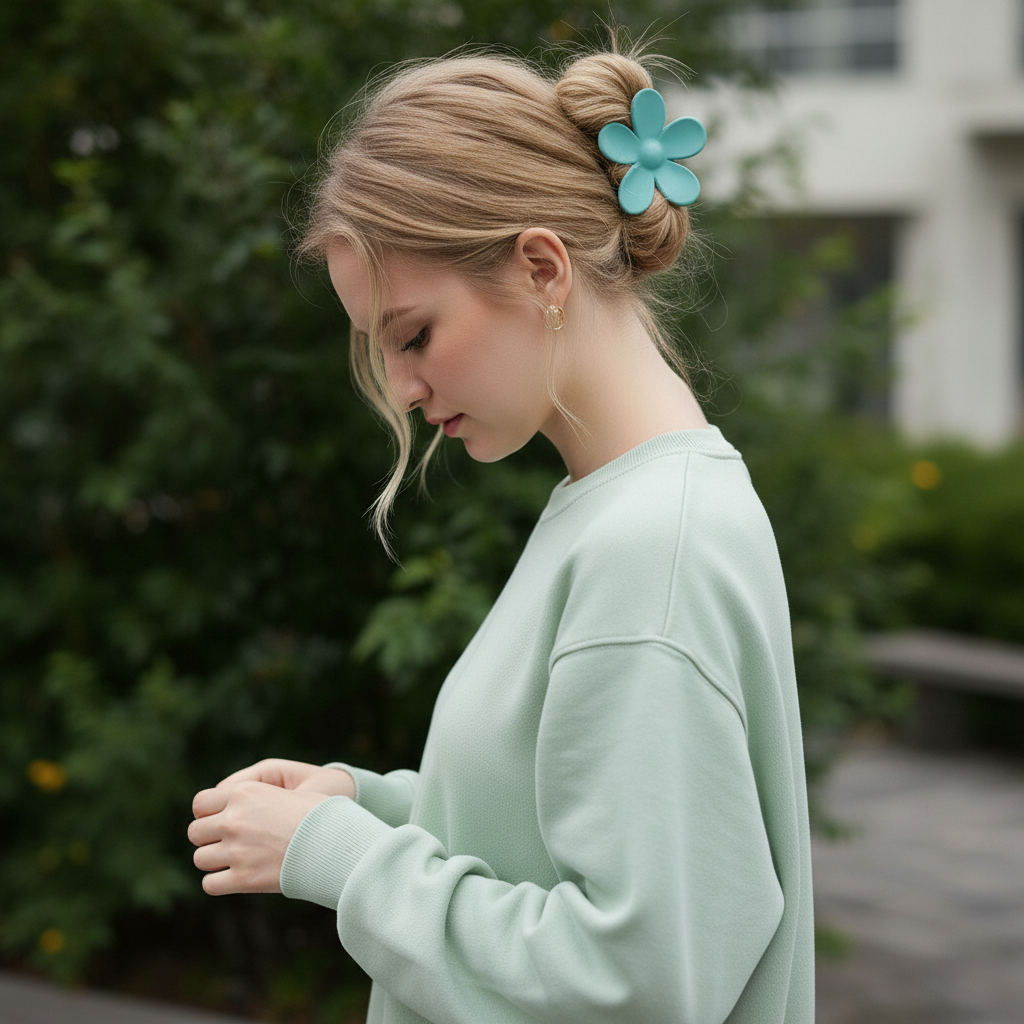 Blossom Flower Hair Claw