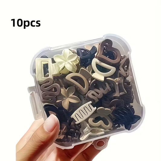 10pcs Mix Daily Wear Small Clips