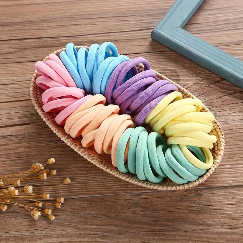 10pcs Pastel High Quality Hair Ties