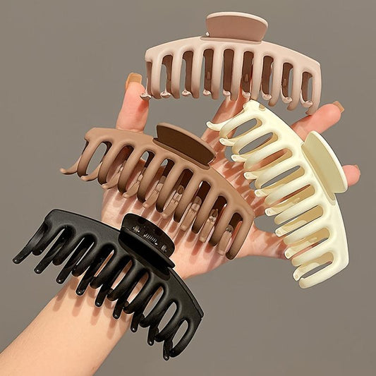2/4pcs XL Matte Claw Clips