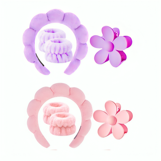 4pcs Blush Beauty Skincare Essentials Set