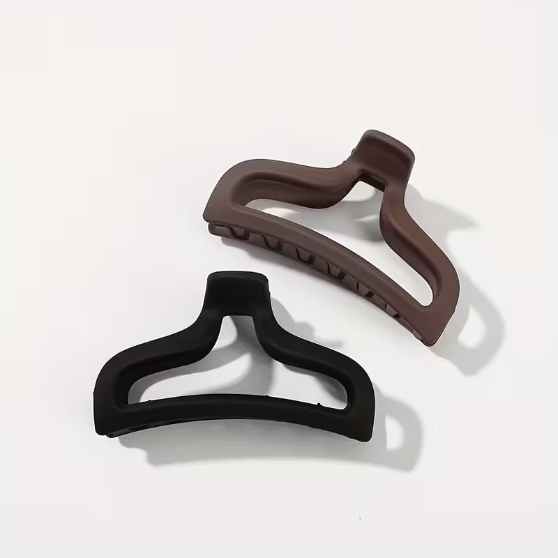 4pc Casual Matte Hair Clip