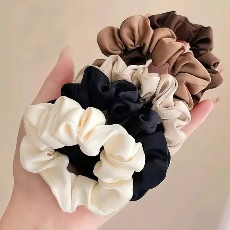 5pcs Nude Scrunchies Bundle