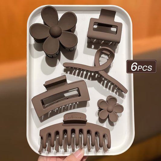 6pcs Go-to Hair Claws Set