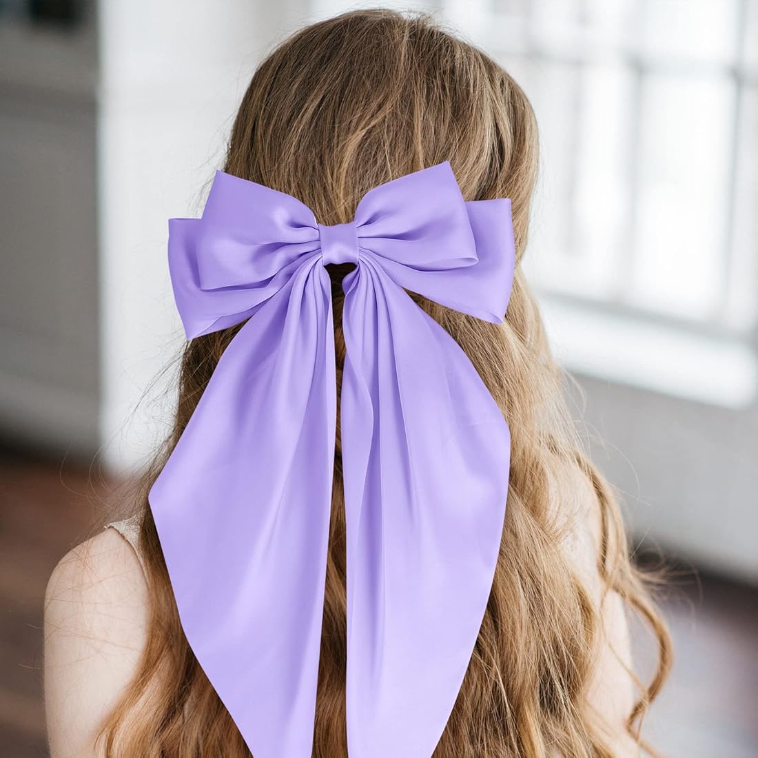 3Pcs Big Hair Bow Clip Set