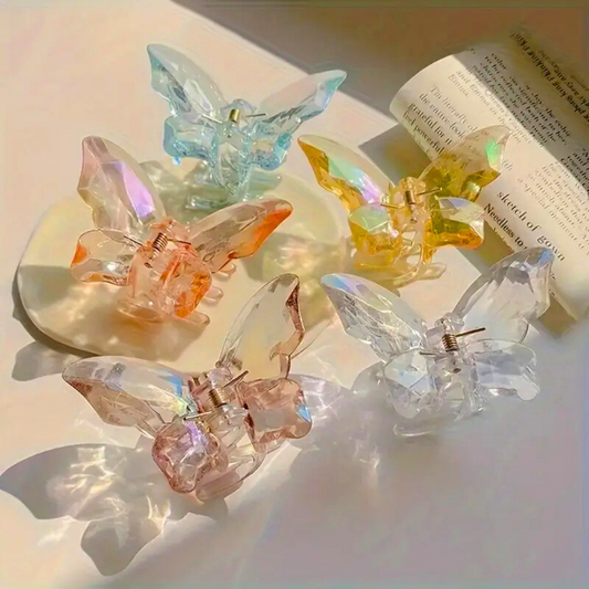 Acrylic Butterfly Claw Clip
