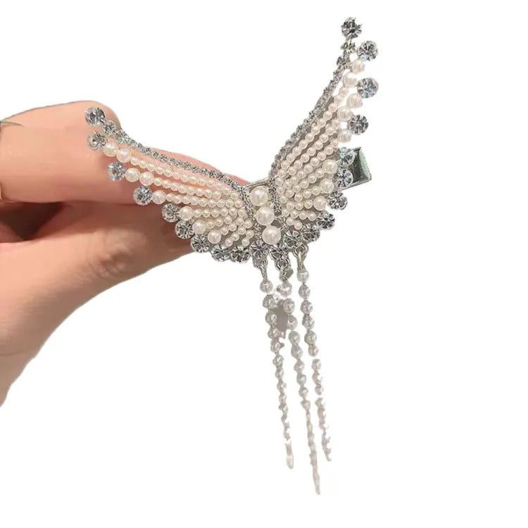 Korean Style Butterfly Hair Pin with Tassel