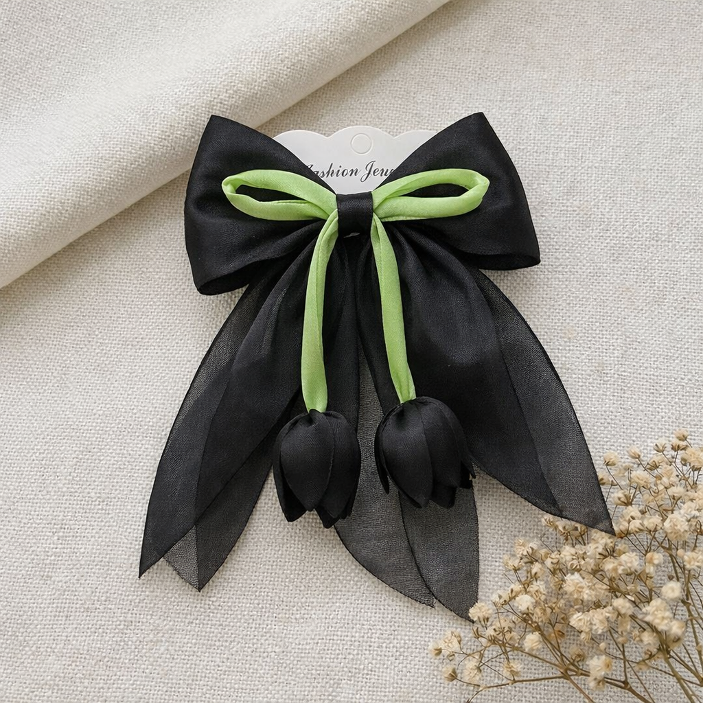 Pretty Tulip Hair Bow