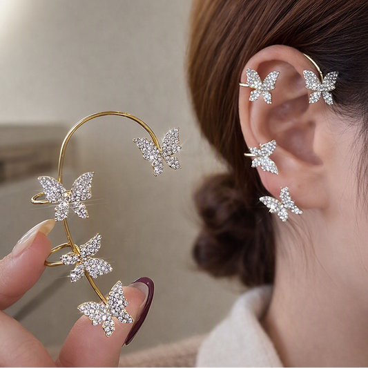 Butterfly Ear Cuffs