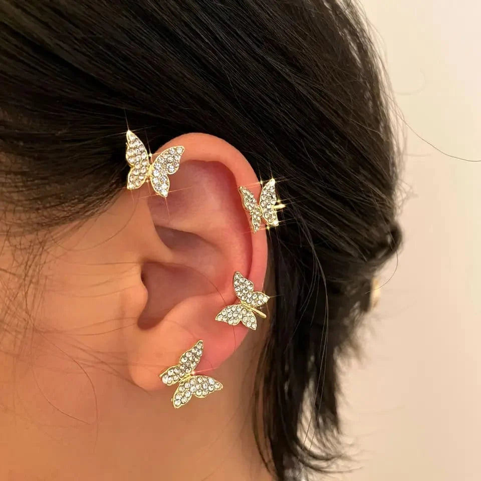 Butterfly Ear Cuffs