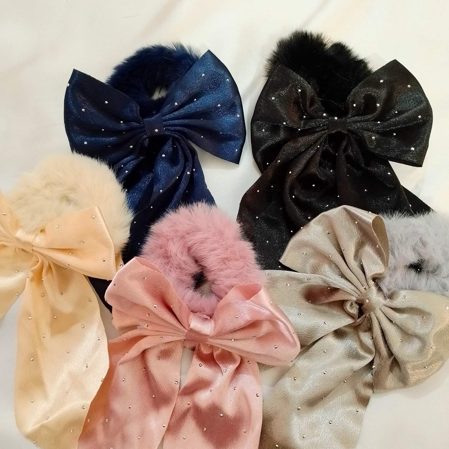 Fur Pony Hair Bow