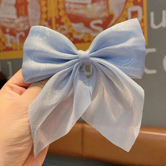 Flower Hair Bow Clip