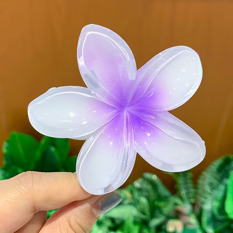 Large Flower Hair Claw Clip