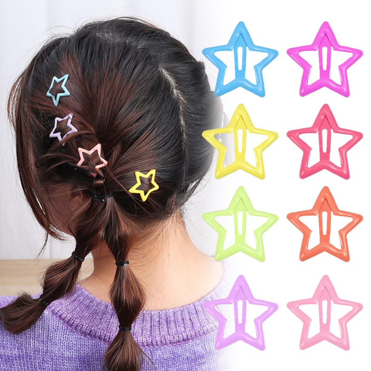 6pcs Star Hair Pins