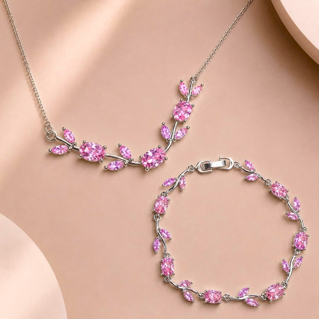 Tulip Bracelate and Necklace