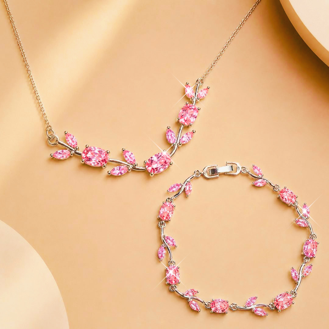 Tulip Bracelate and Necklace