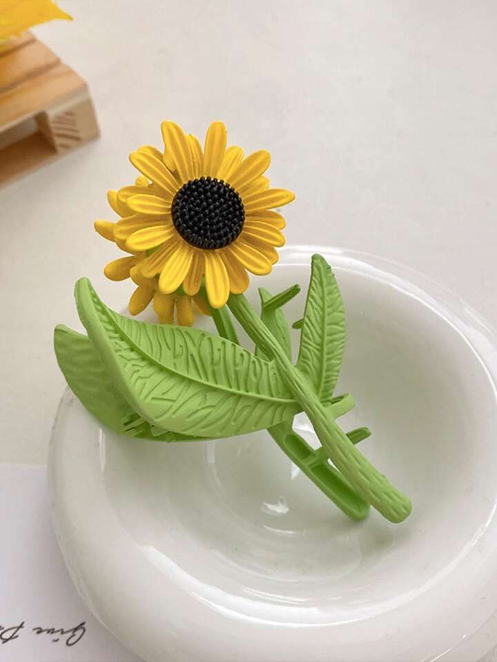 Sunflower Hair Clip