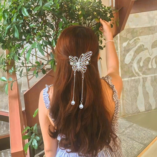 Fairy Butterfly Metal Pin