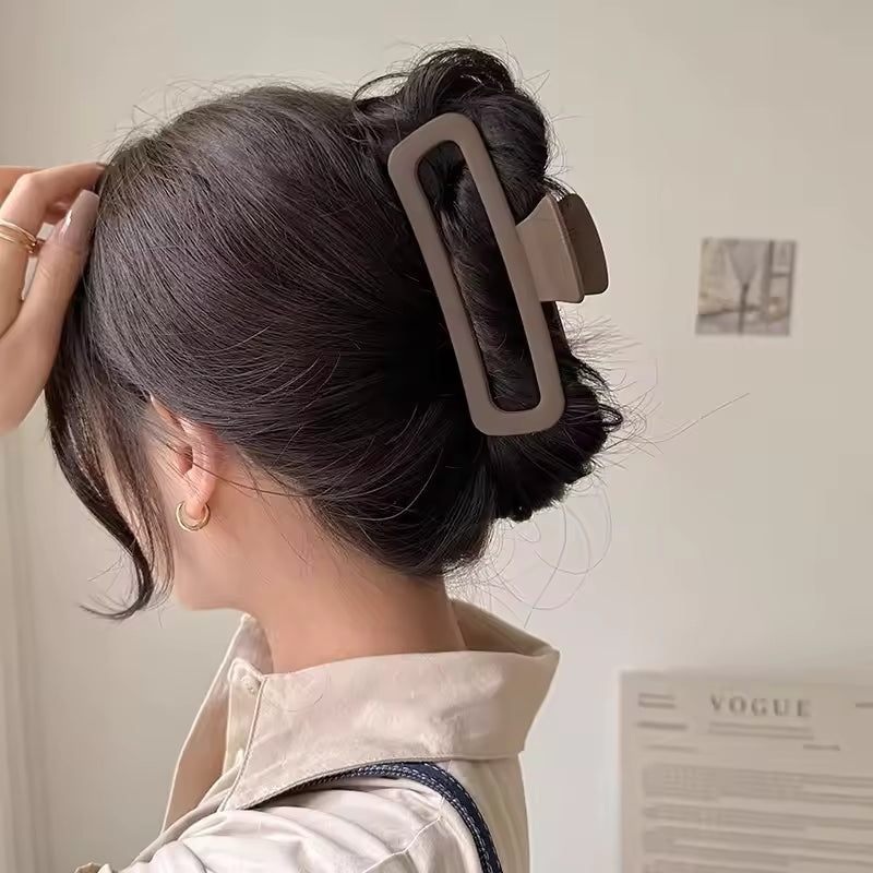 4pcs Rectangle Hair Claws