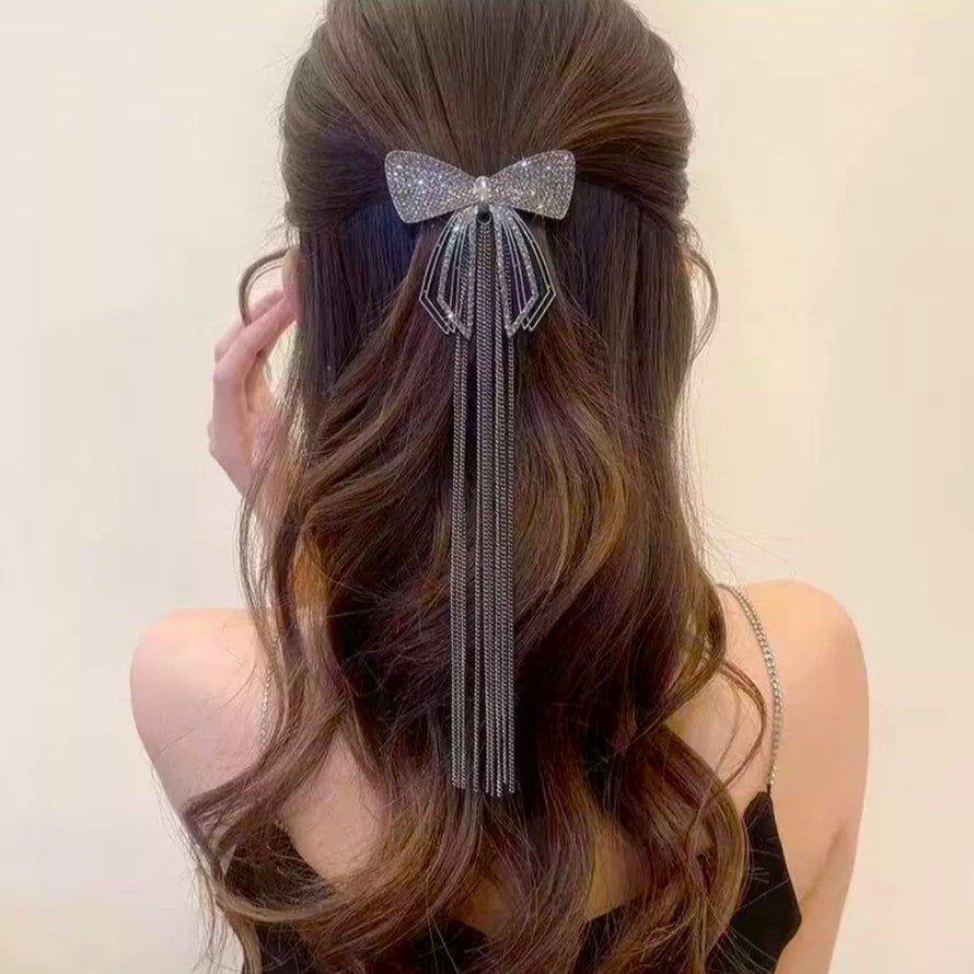 Fancy Korean Bow Clip