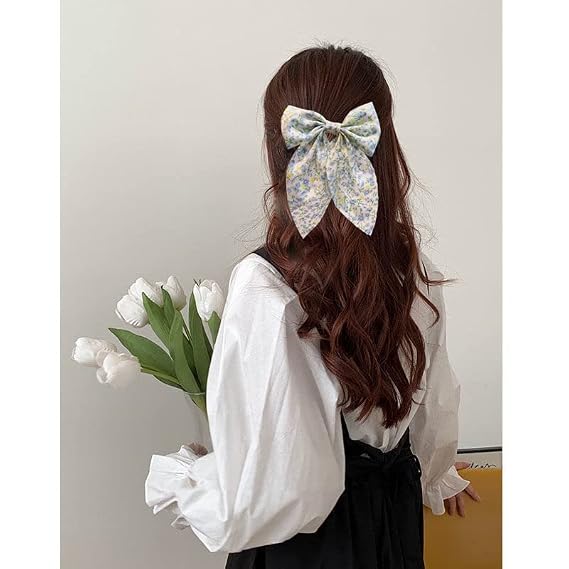 Printed Hair Bow