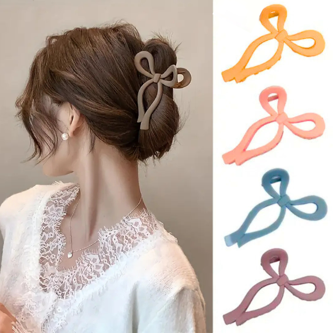 Ethereal Bow Claw Clip