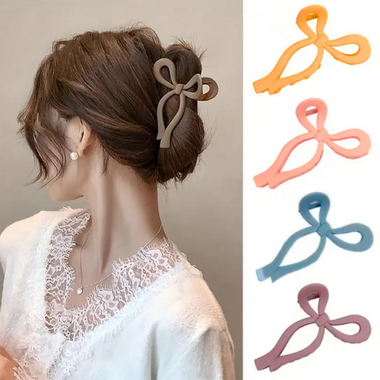 Ethereal Bow Claw Clip