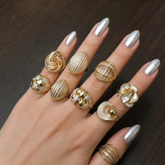 Adjustable Chunky Ring